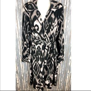 Lane Bryant wrap around style dress  size 18/20